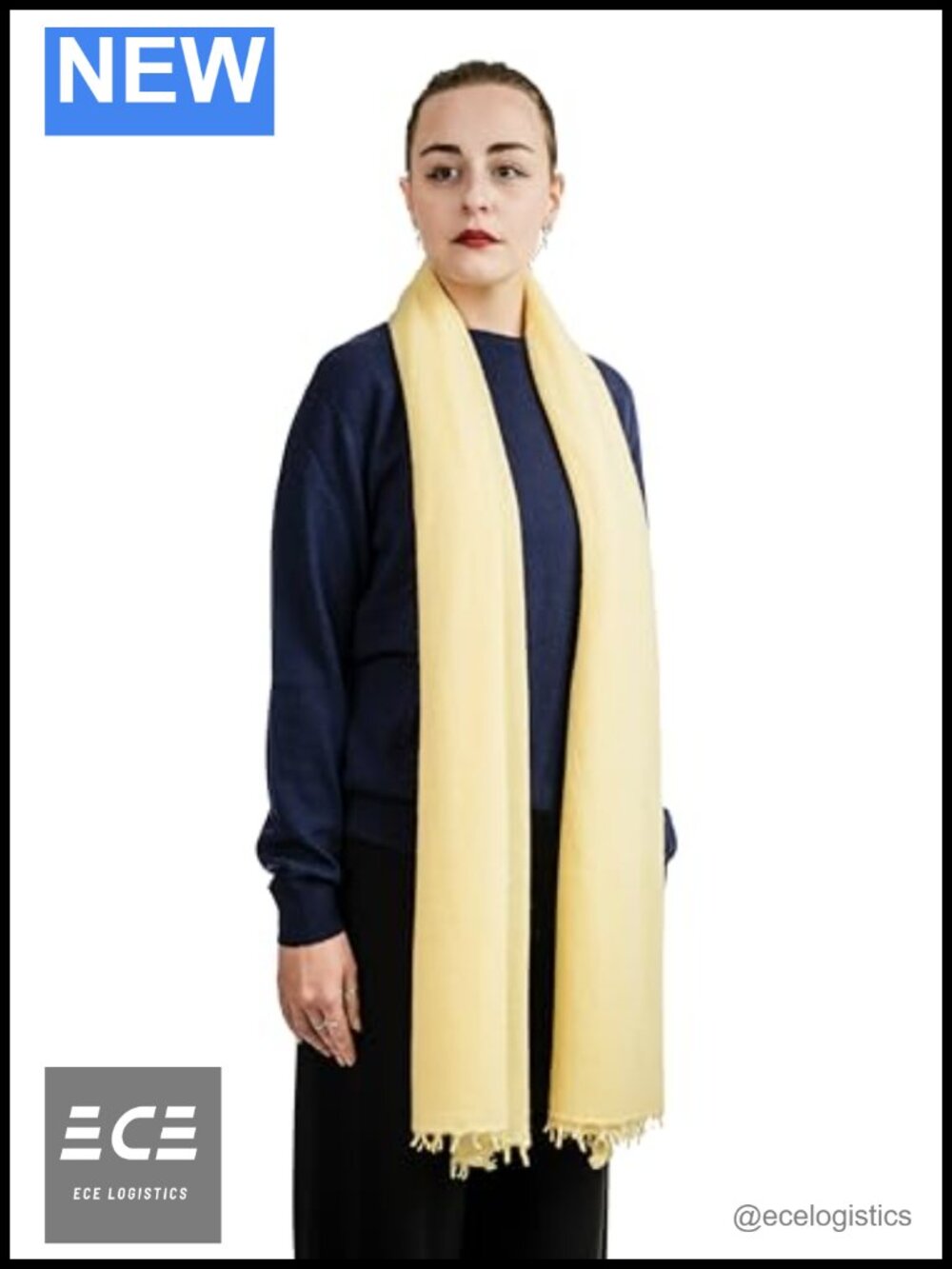 100% Pure Cashmere Pashmina Shawl Wrap Hand-Felted Unisex Scarf